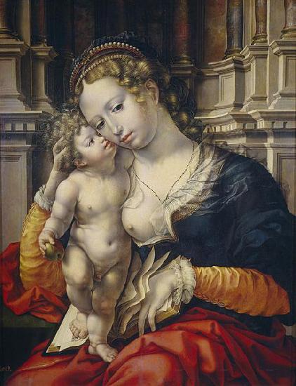 Jan Gossaert Mabuse Madonna and Child oil painting image